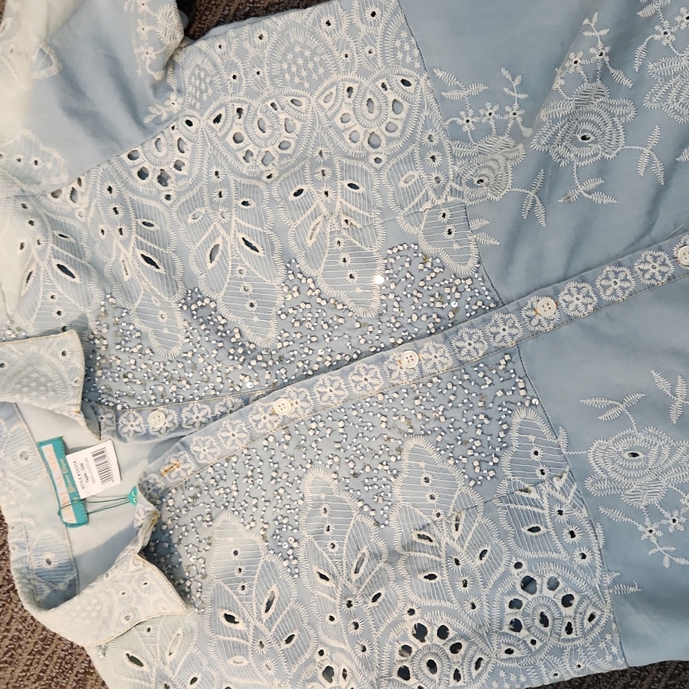 Antica Sartoria Leoni Al Sole Dress Size S/M - Picture 3 of 15